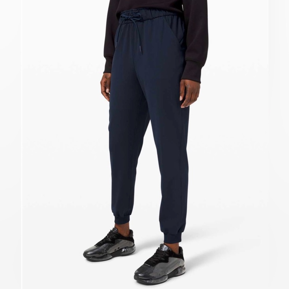 Lululemon Keep Moving Jogger True Navy High Rise Luxtreme Size 8